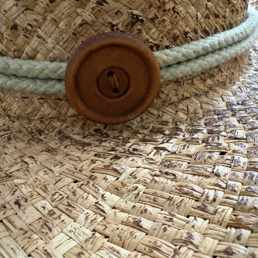 Cov-Ver Your World Straw Cowboy Hat Natural Fiber Western Sun Hat F1009-1 S/M - Picture 13 of 16
